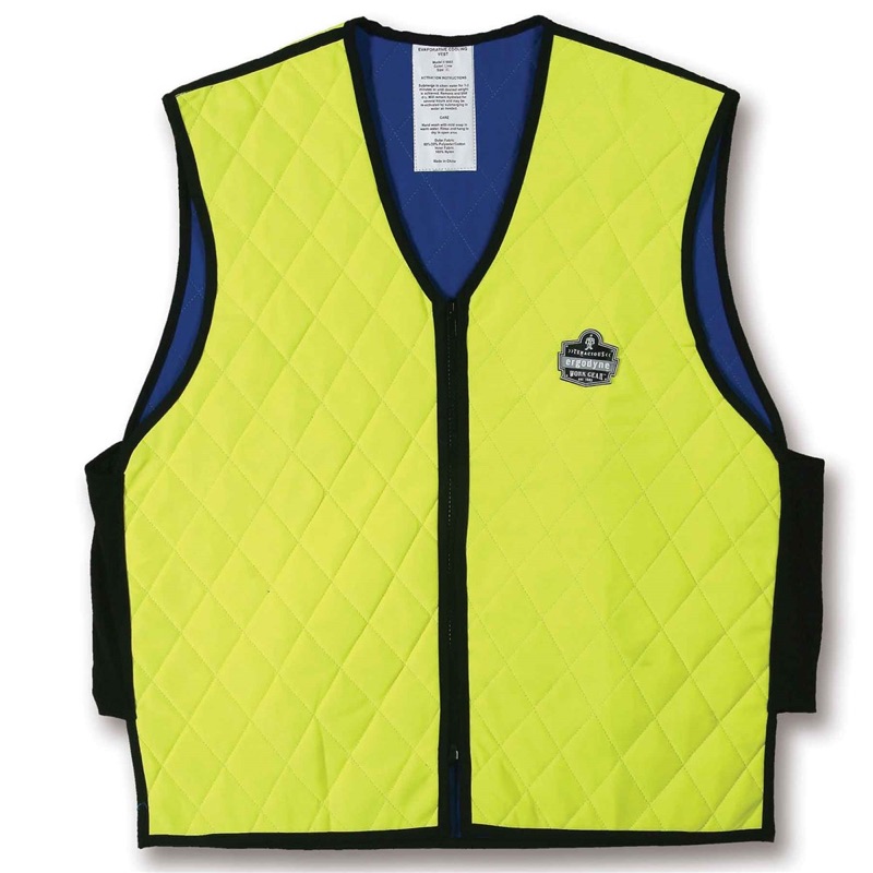 Ergodyne Chill-Its Evaporative Cooling Vest Lime Lime x Size 2 Extra Large