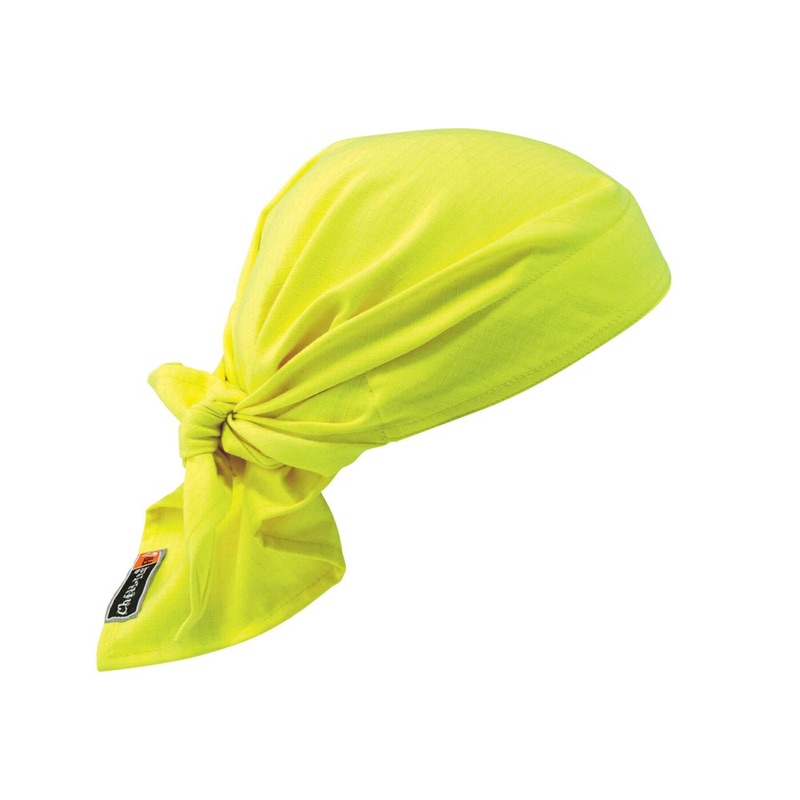 Ergodyne Chill-Its Evaporative FR Cooling Triangle Hat Blue x One Size Fits All