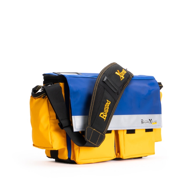 The Workmate Tool Bag 17L Small PVC Yellow/Blue