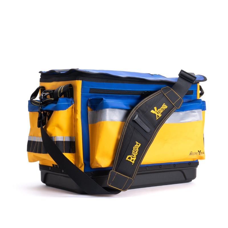 The Professional Tool Bag 46L Large PVC Yellow/Blue