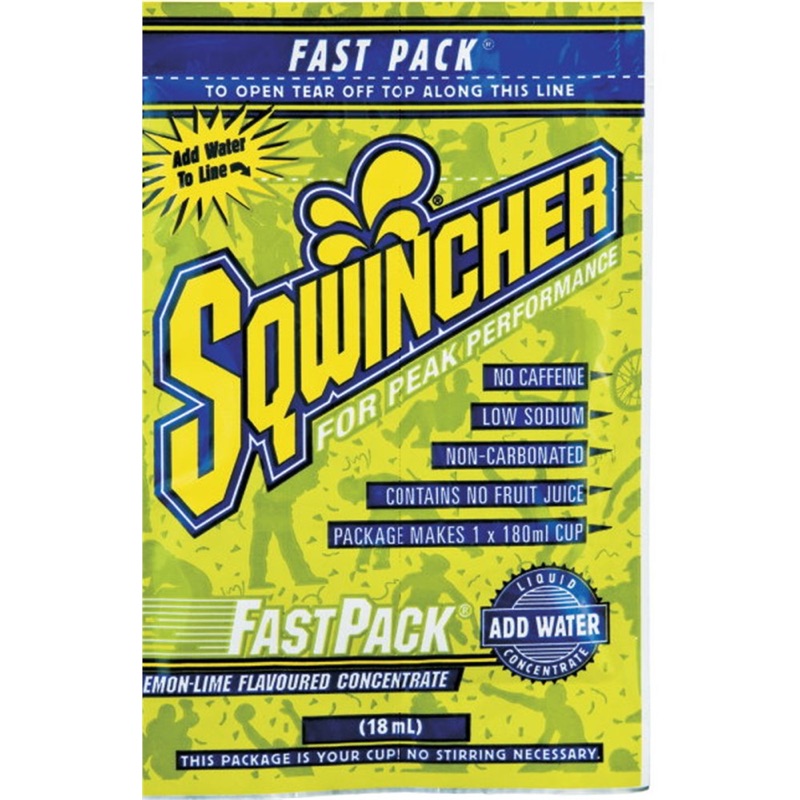Sqwincher Fast Pack - 180mL Lemon-Lime