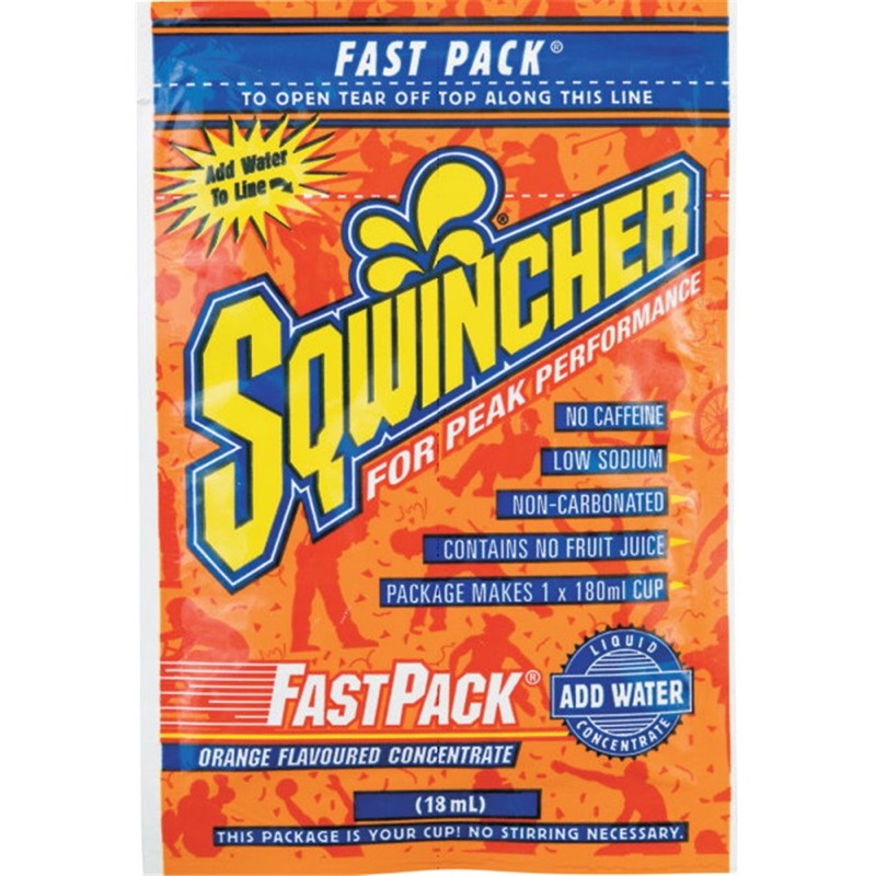 Sqwincher Fast Pack - 180mL Orange