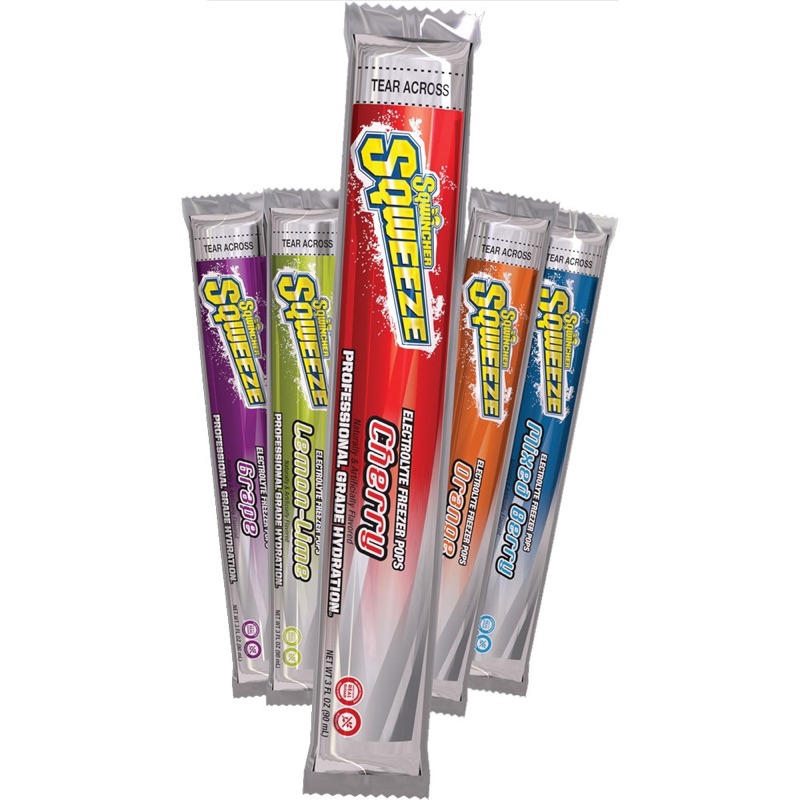 Sqwincher Sqweeze Pops Mixed Flavours