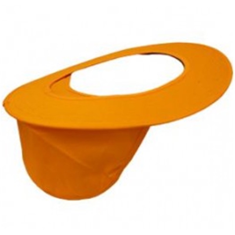 3M Unisafe TA173 Wide Brim and Neck Flap Orange
