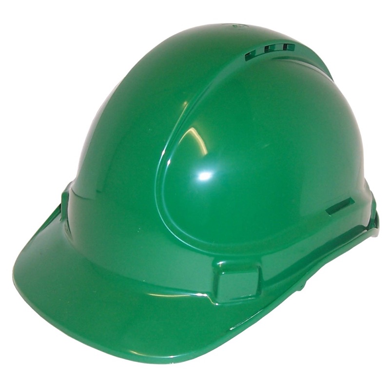 3M Unisafe ABS Type 1 Safety Helmet Vented x Green