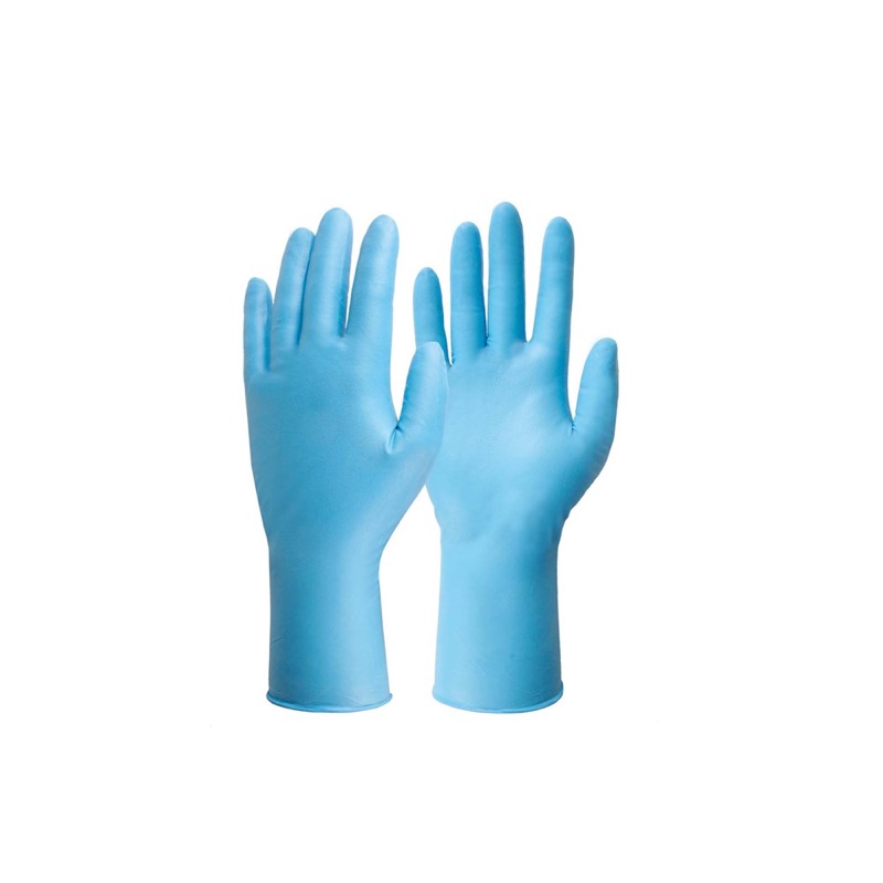 Frontier Disposable Nitrile Work Glove Blue x Size Large
