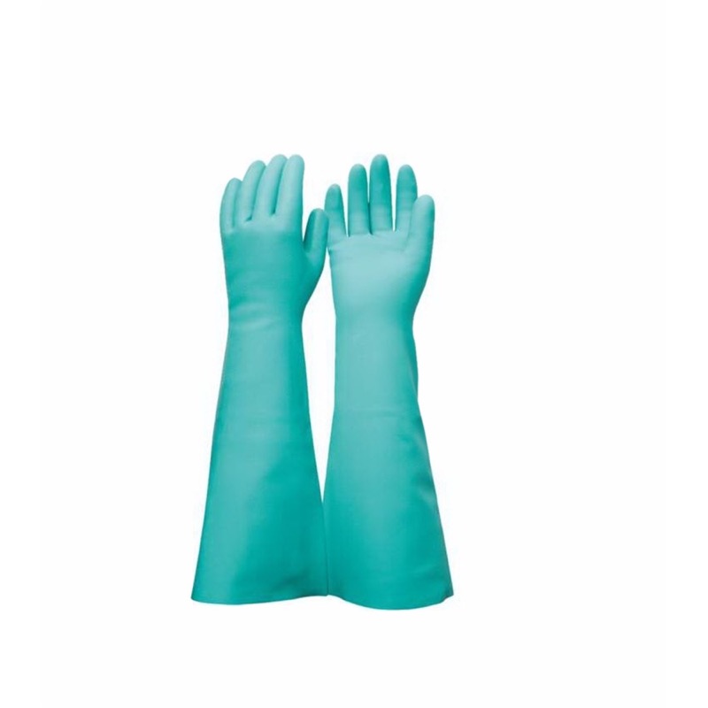 Frontier Mercury 46cm Nitrile Glove Green x Size Medium
