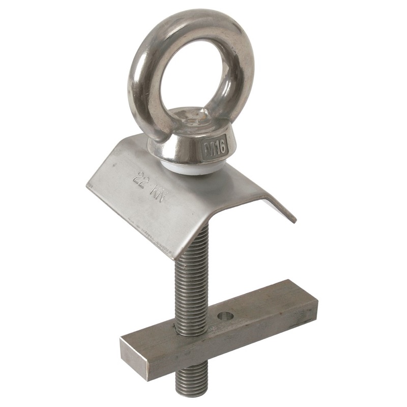 Low Profile Purlin Mounted Anchor - Trapezoidal Roof Sheeting