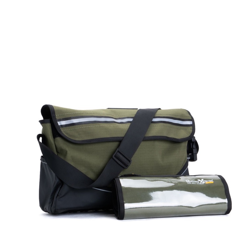 Crib Tool Bag Medium Canvas Green