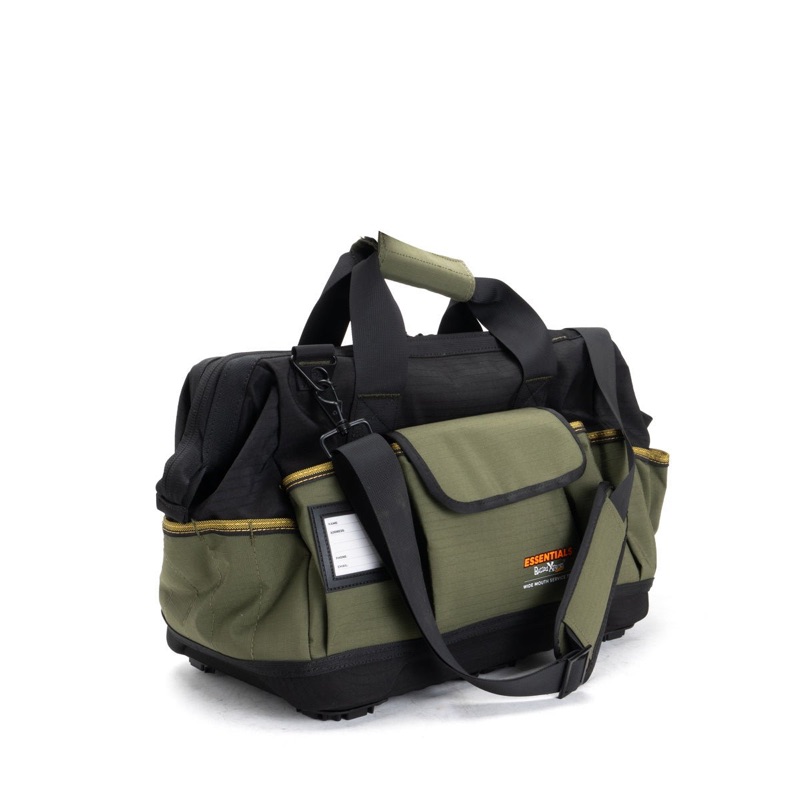 Wide Mouth Service Tote Canvas Green