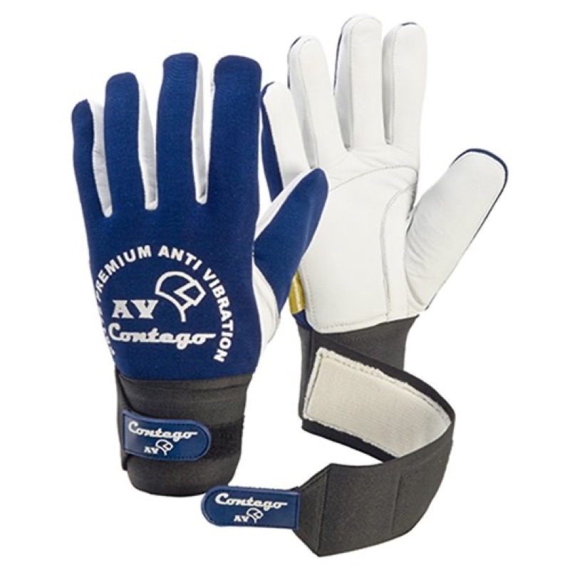 Contego Coantivib Anti-Vibration Cut 3 Glove Black/White x Size Extra Large